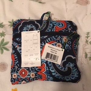 Brand new Vera Bradley foldable backpack